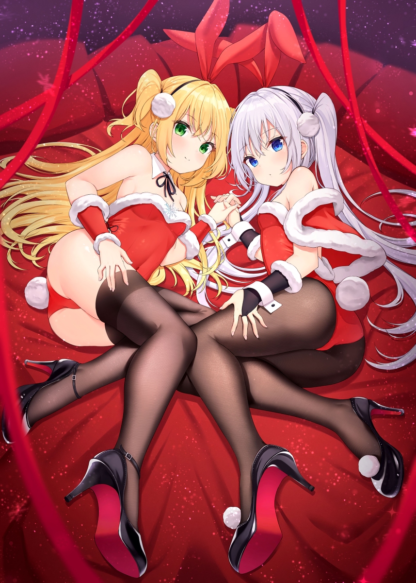 This is a pixiv picture whose title is Merry Christmas2021.