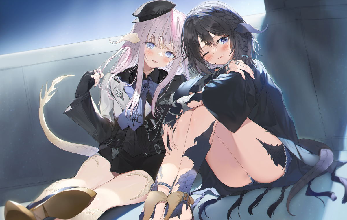 This is a pixiv picture whose title is 無題.