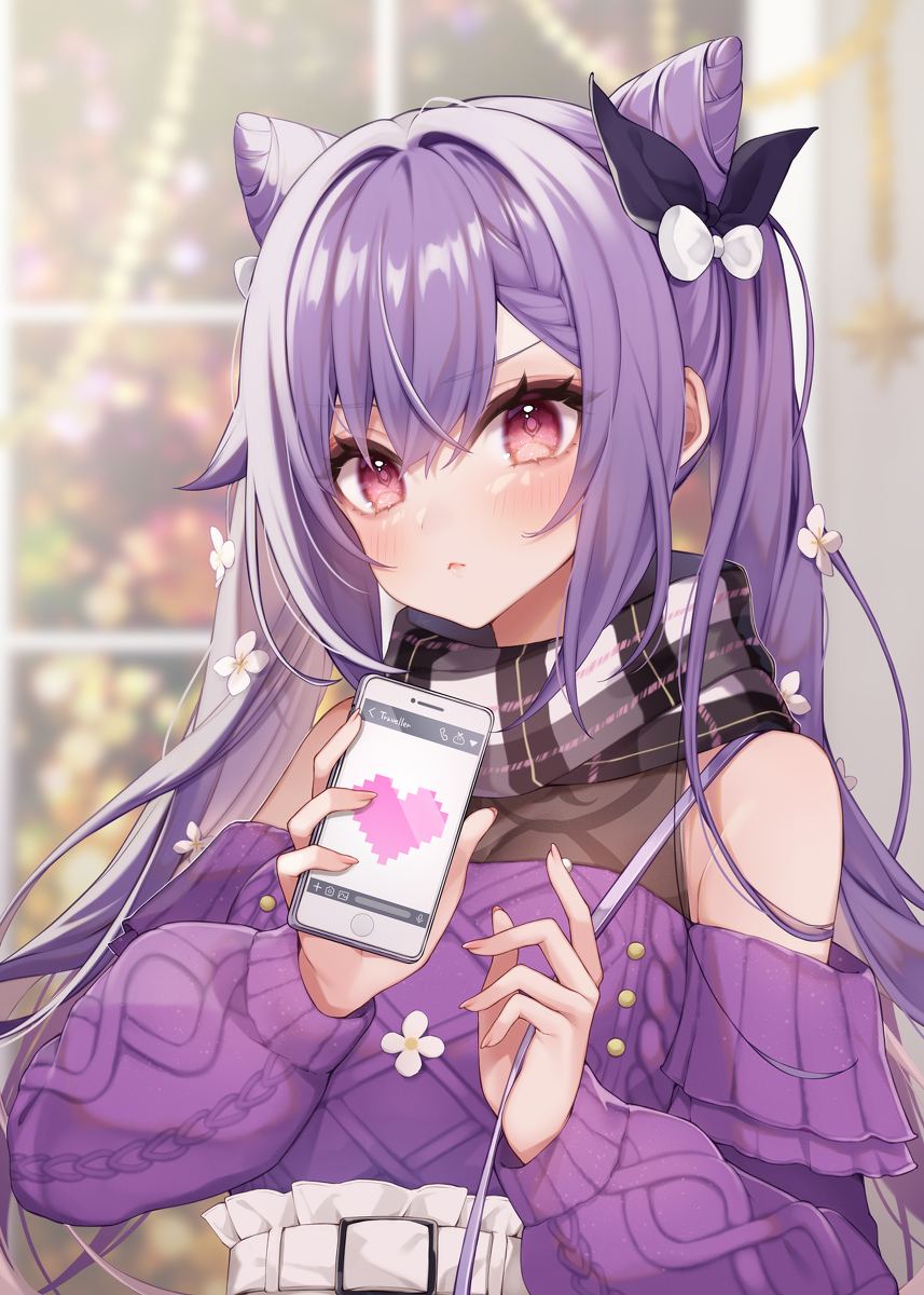 This is a pixiv picture whose title is …💜.