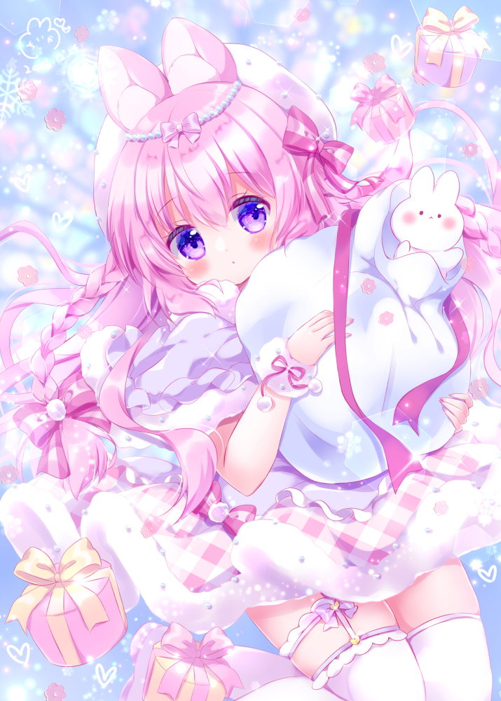This is a pixiv picture whose title is Merry Christmas🎄.