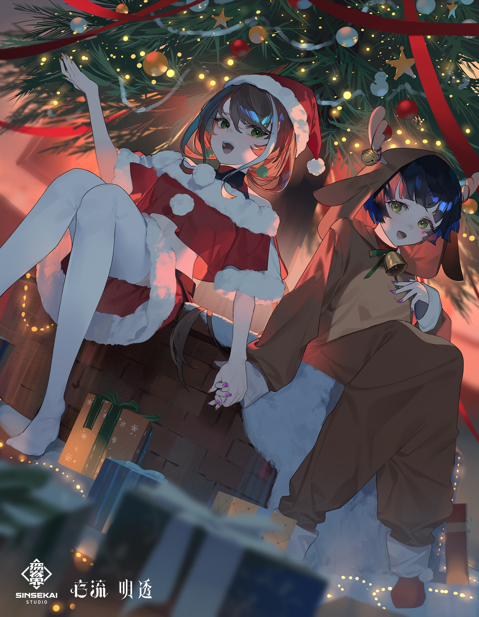 This is a pixiv picture whose title is 🎄Merry  Christmas🎄.