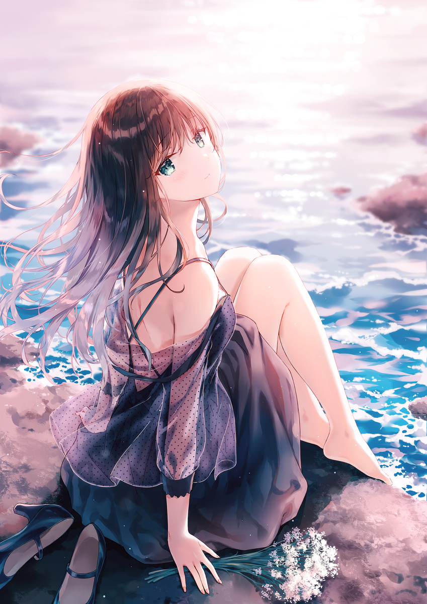 This is a pixiv picture whose title is Mermaid.