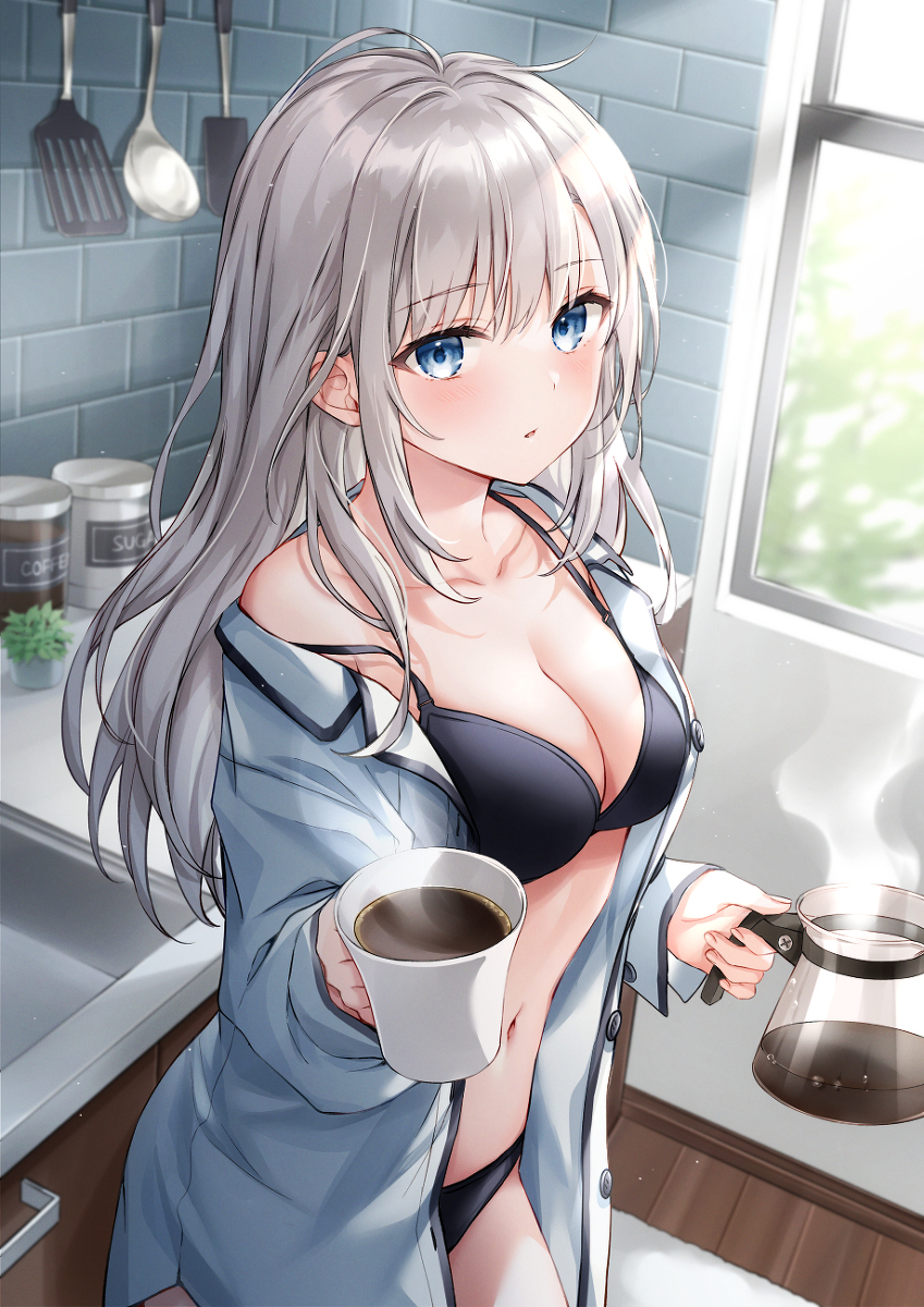 This is a pixiv picture whose title is おはよう.