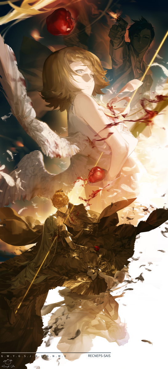 This is a pixiv picture whose title is 秘蜜〜黒の誓い〜.