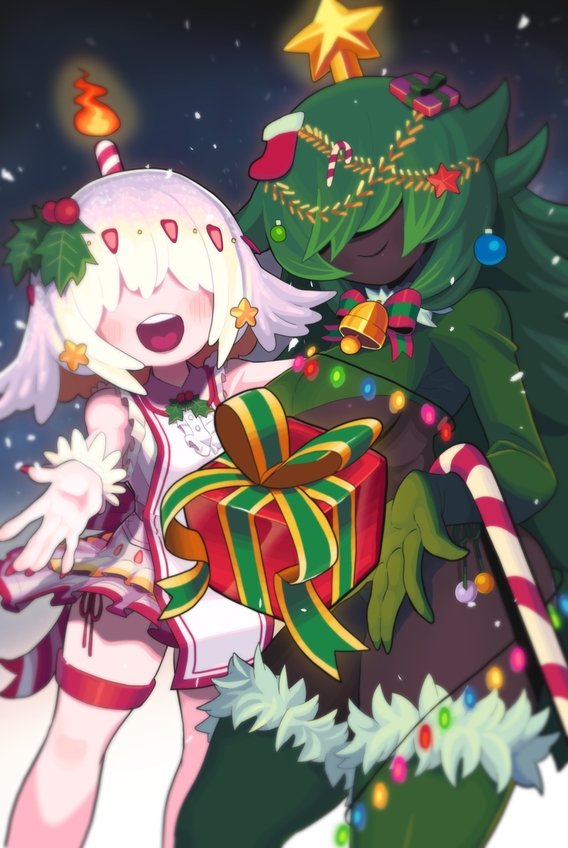 This is a pixiv picture whose title is holiday sisters.