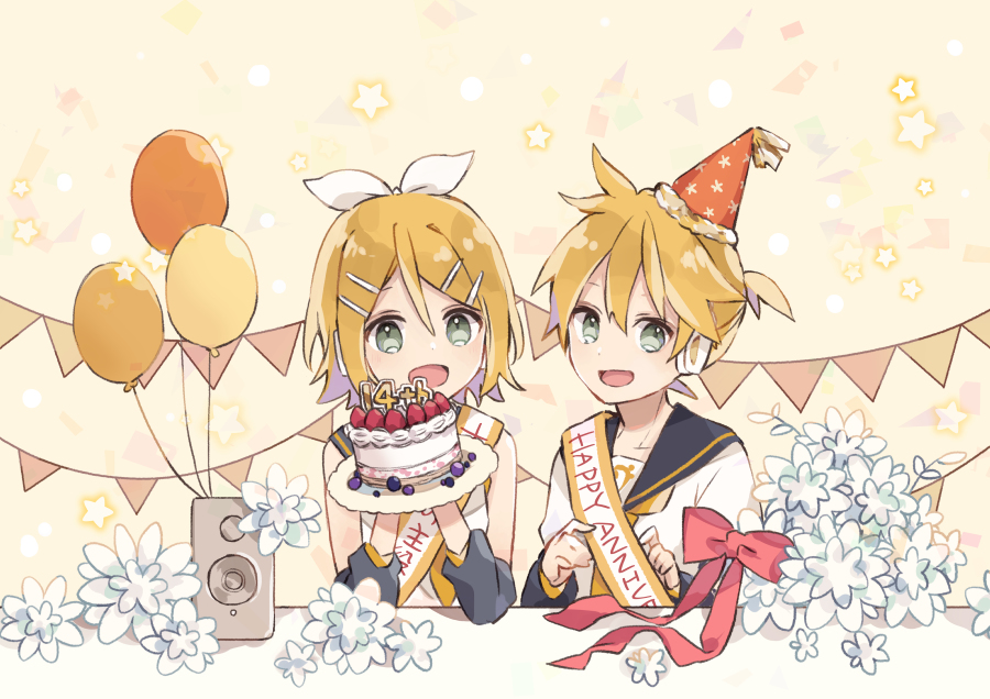 This is a pixiv picture whose title is 🎈.