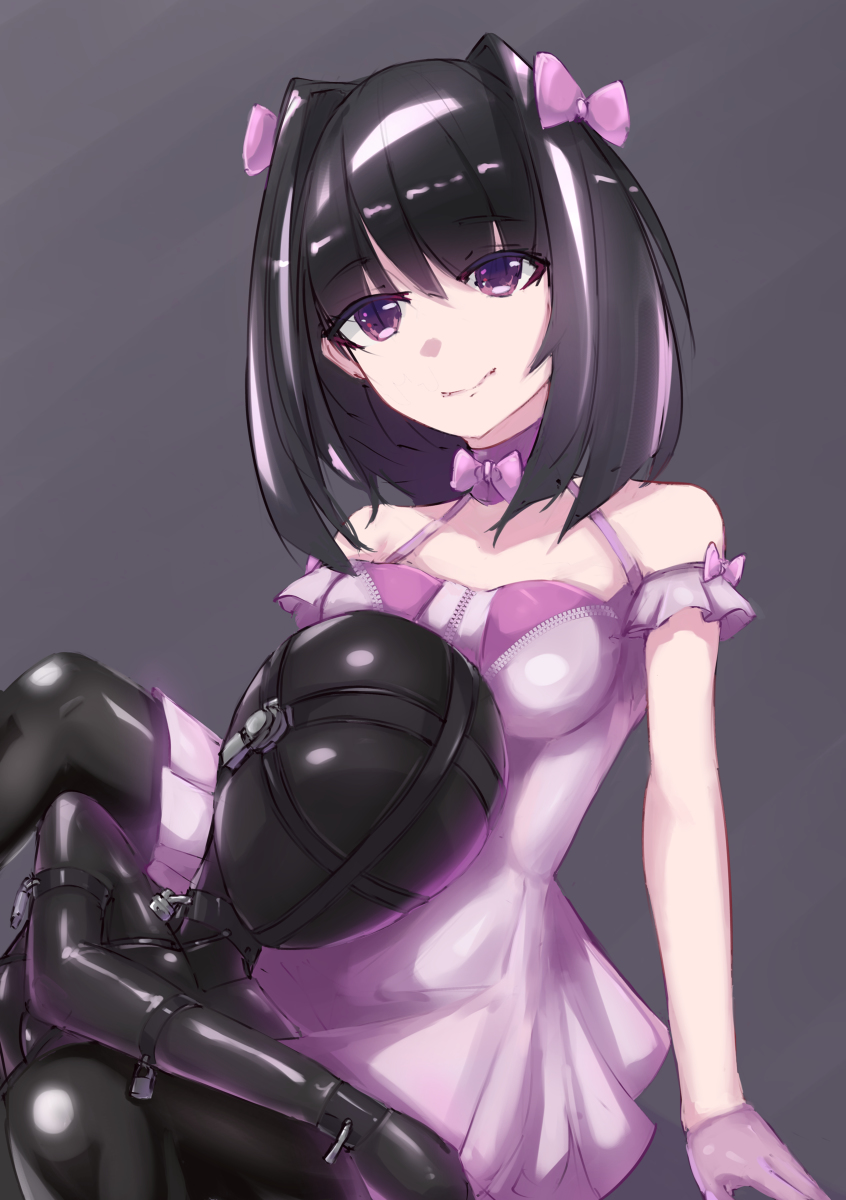 This is a pixiv picture whose title is ラバー.