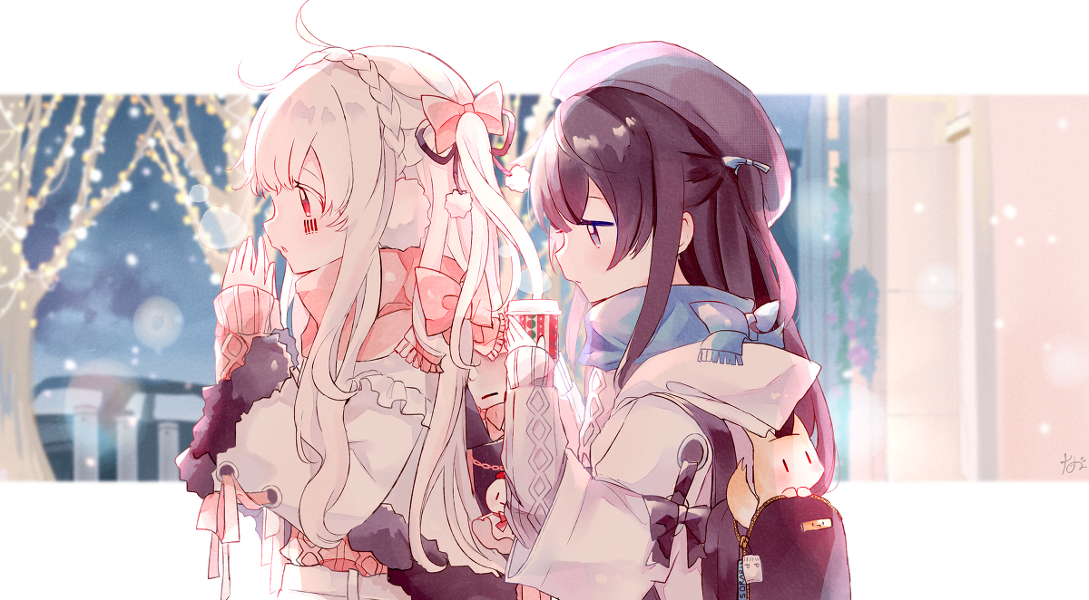 This is a pixiv picture whose title is クリスマス、帰り道.