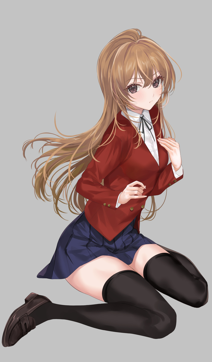 This is a pixiv picture whose title is 逢坂大河.