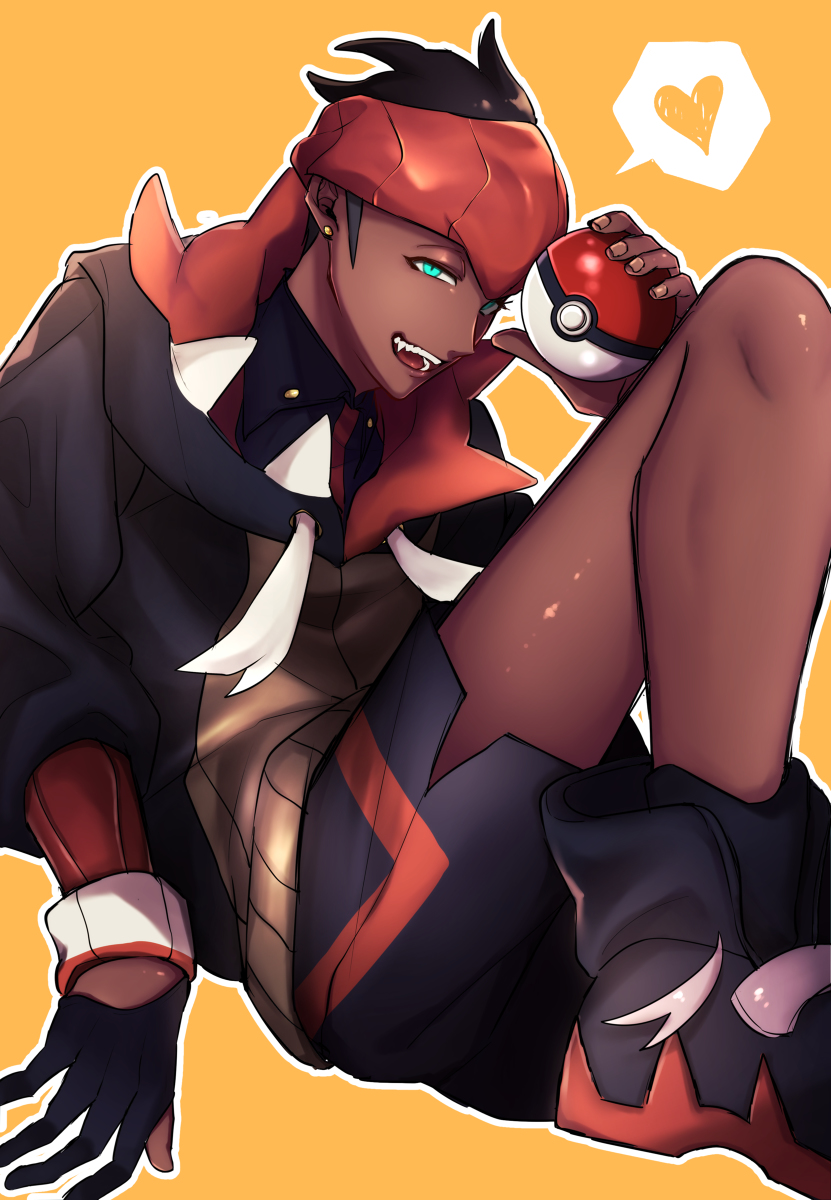 This is a pixiv picture whose title is キバナさん.