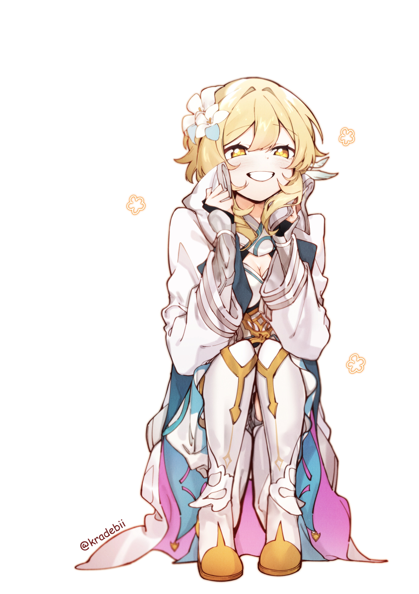 This is a pixiv picture whose title is Lumine Dottore / Genshin Impact.