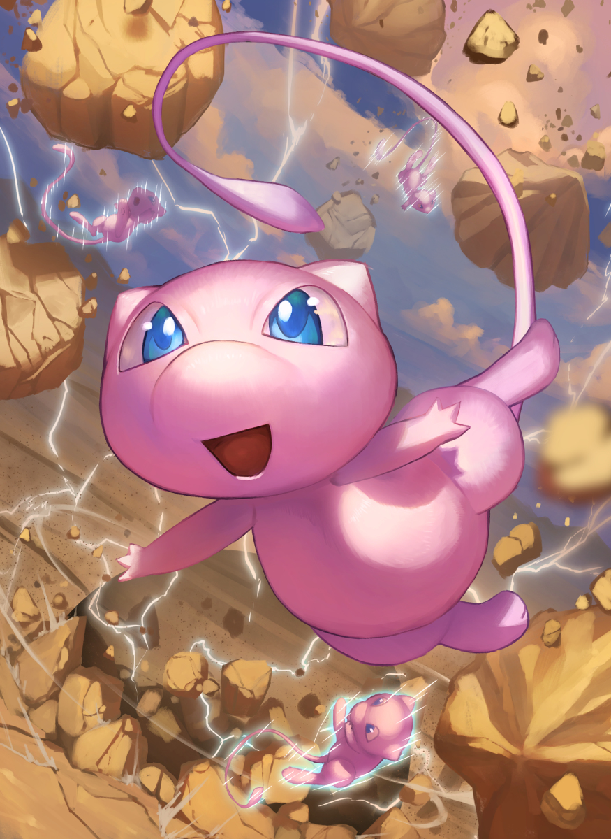 This is a pixiv picture whose title is ミュウ.