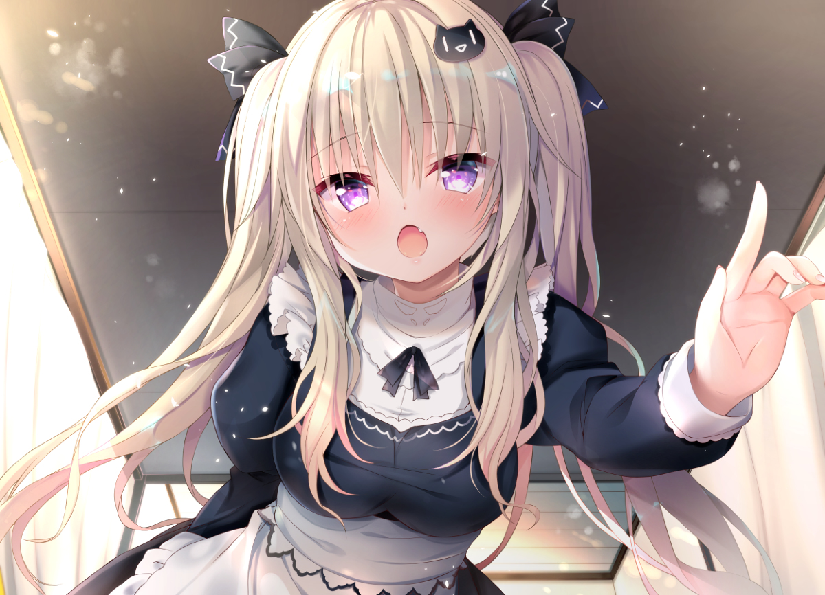 This is a pixiv picture whose title is 「はやく起きないとイタズラしちゃいますよー？ぺちぺち」.