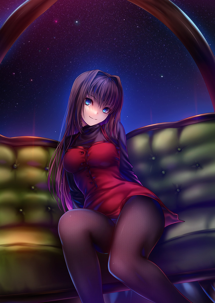 This is a pixiv picture whose title is 魔法使いの夜　劇場化記念.