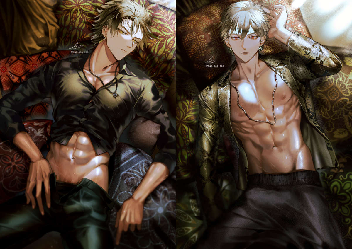 This is a pixiv picture whose title is 王様.
