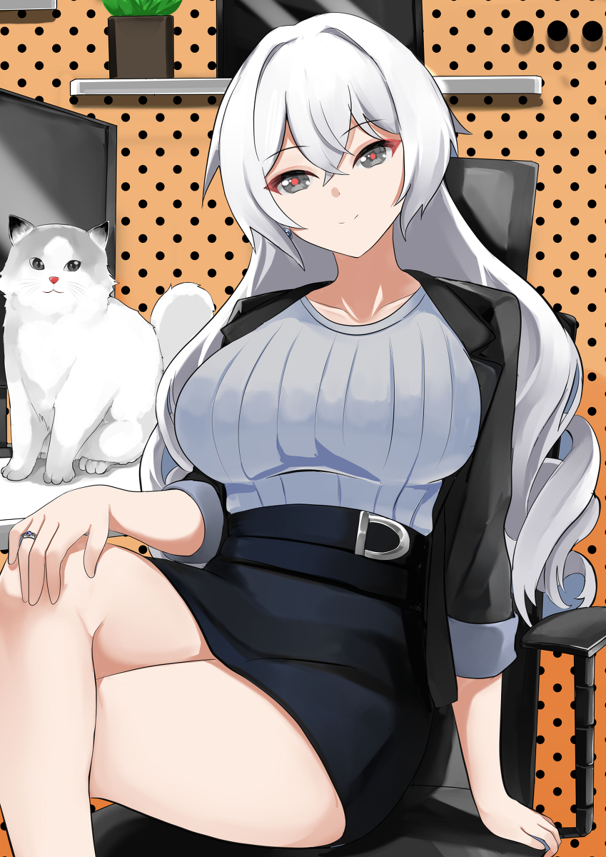 This is a pixiv picture whose title is Bronya.