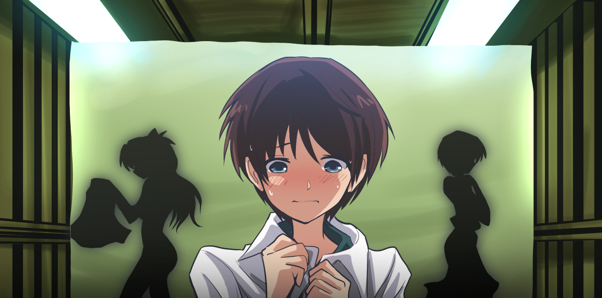 This is a pixiv picture whose title is 着替えシーン.