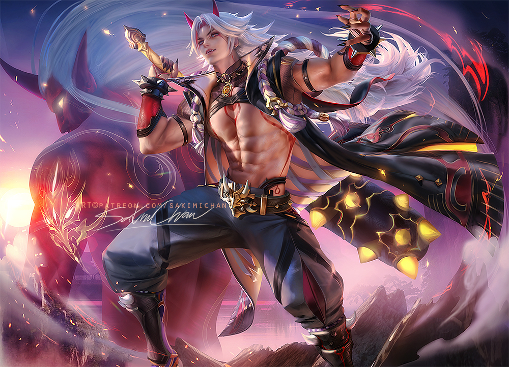 This is a pixiv picture whose title is Itto 一斗.