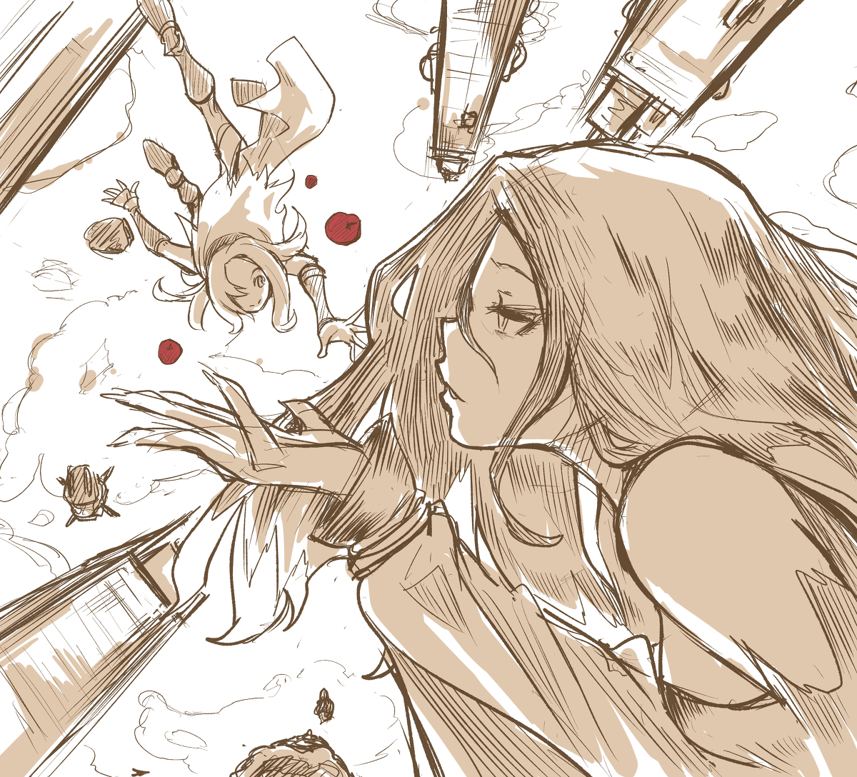 This is a pixiv picture whose title is GRAVITYDAZE.
