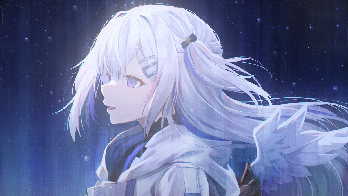 This is a pixiv picture whose title is 私へ　天音かなた様(cover).
