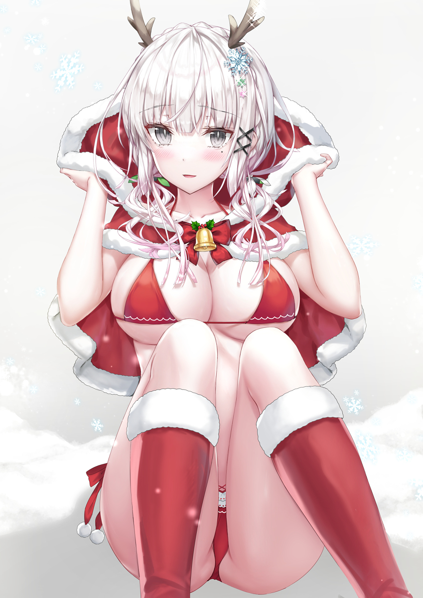 This is a pixiv picture whose title is クリスマス.
