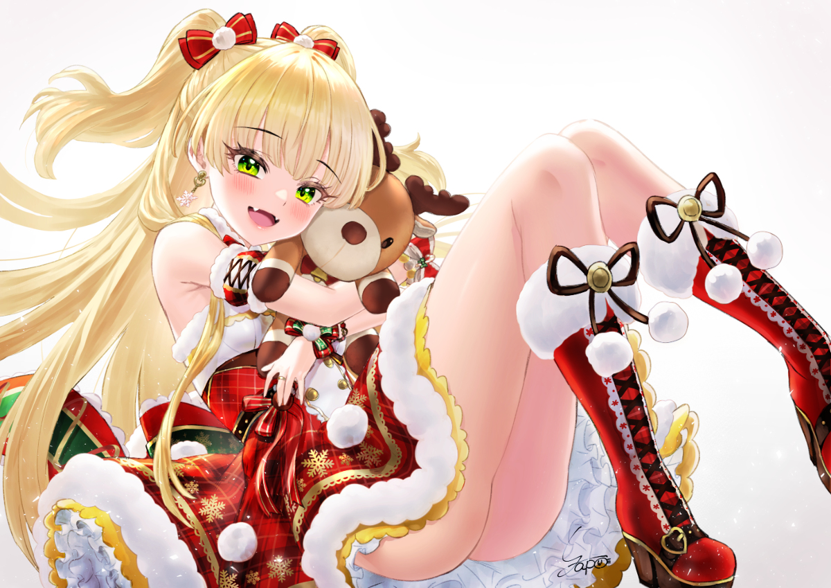 This is a pixiv picture whose title is 莉嘉ちゃのメリークリスマス♥.