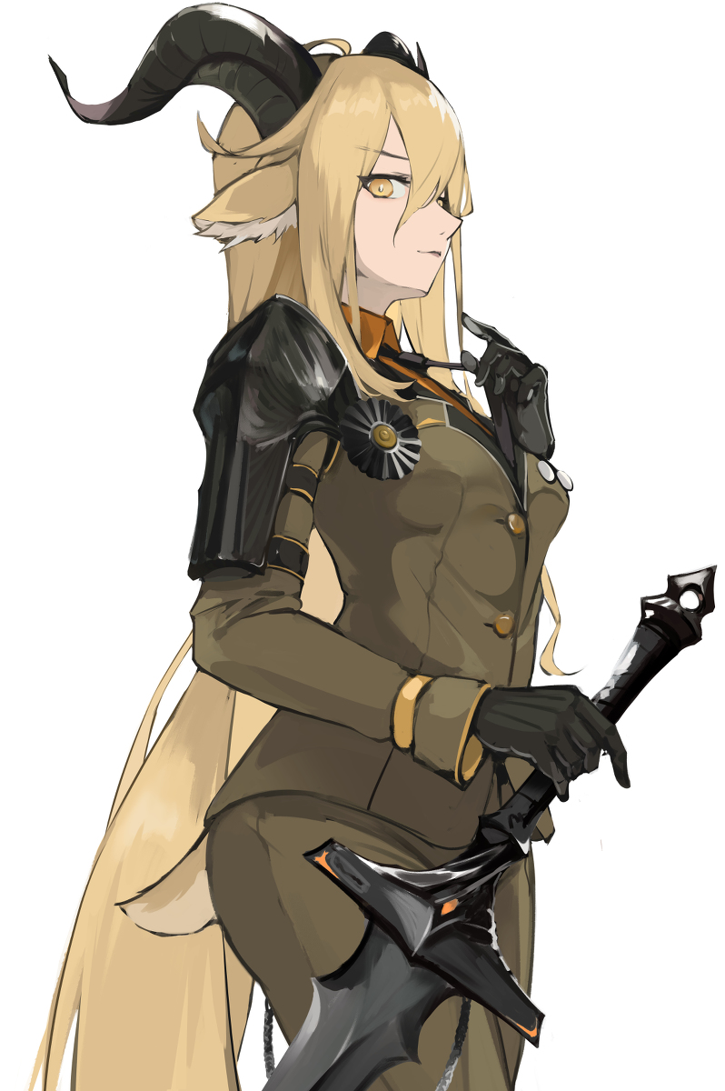 This is a pixiv picture whose title is 黑骑士.