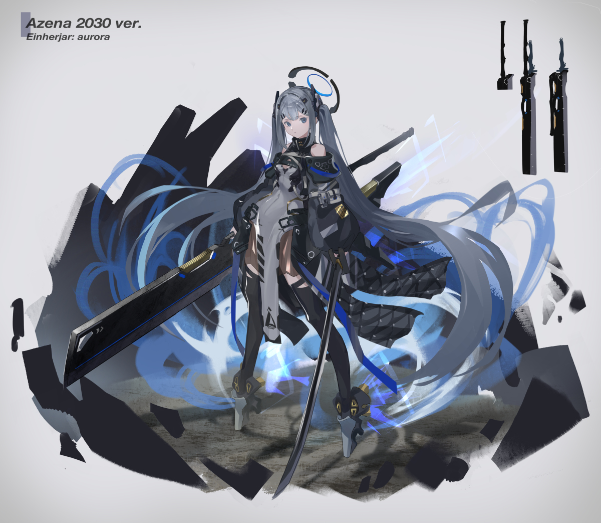 This is a pixiv picture whose title is Azena 2030 ver..