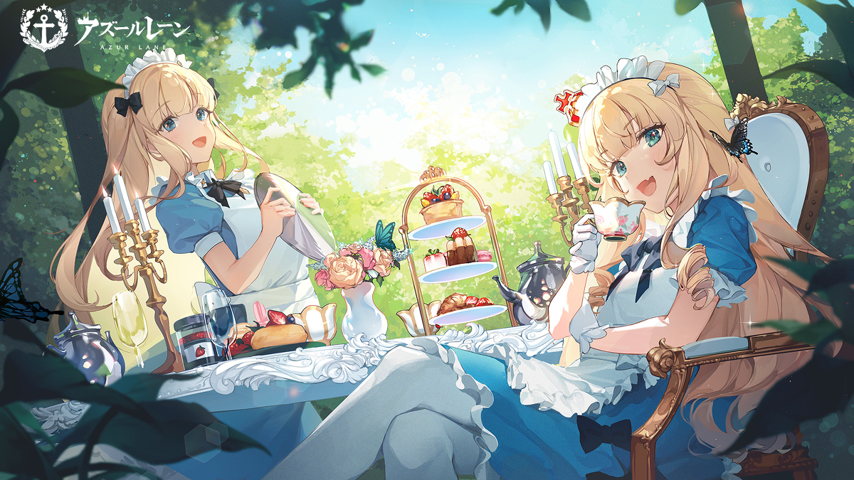This is a pixiv picture whose title is [仕事絵] アズールレーン.