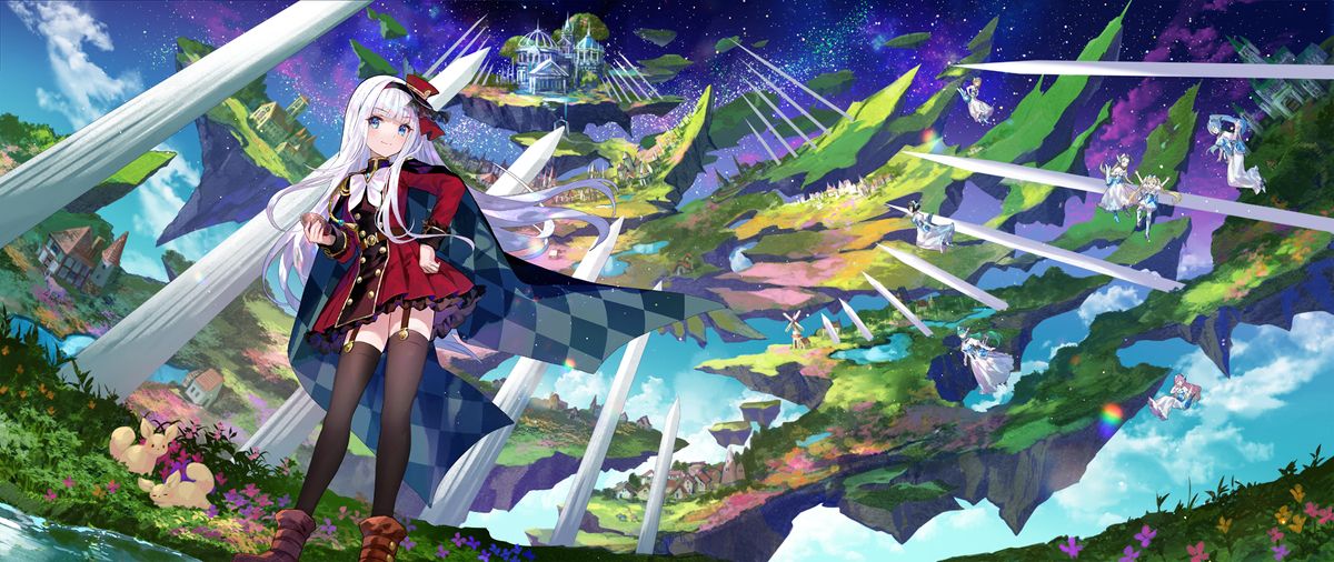 This is a pixiv picture whose title is 賢者の弟子を名乗る賢者.