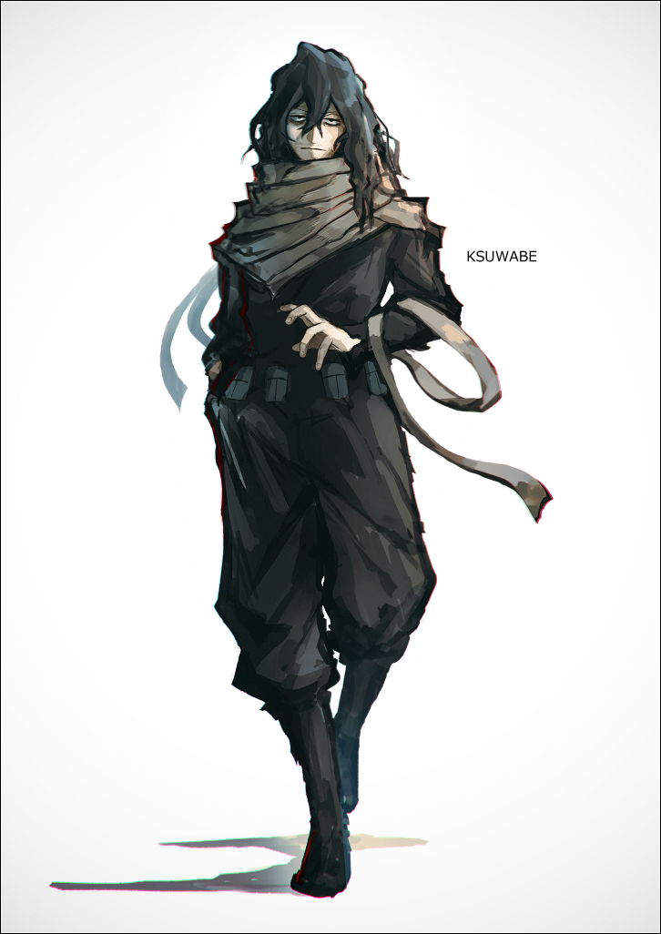 This is a pixiv picture whose title is 相澤消太.