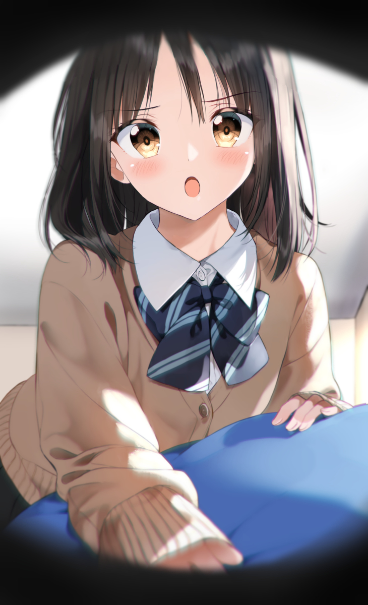This is a pixiv picture whose title is 「…ーい、おーい、朝だぞ、起きろー」.