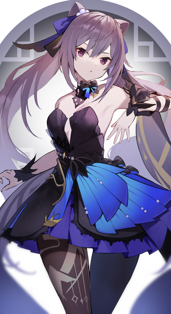 This is a pixiv picture whose title is 刻晴さん.