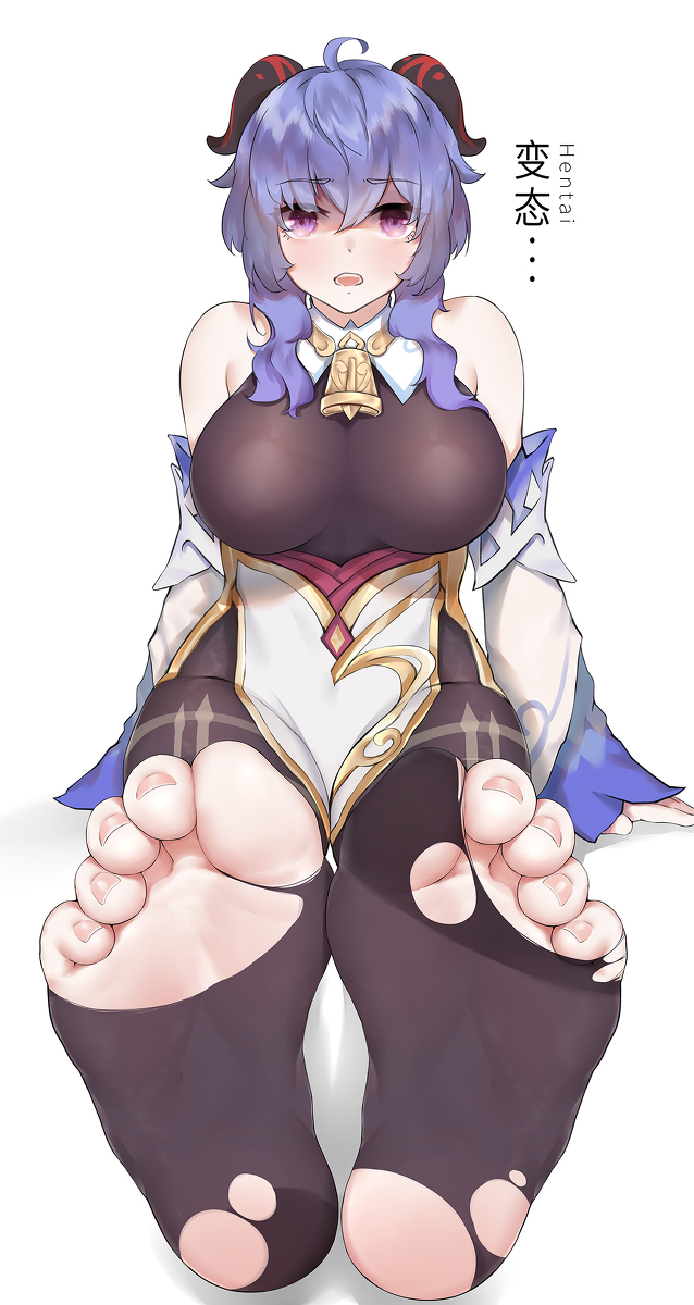 This is a pixiv picture whose title is 甘雨.