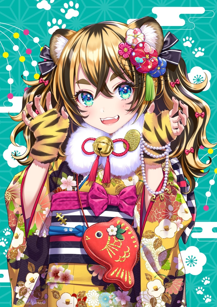 This is a pixiv picture whose title is 明けましておめでとうございます！.