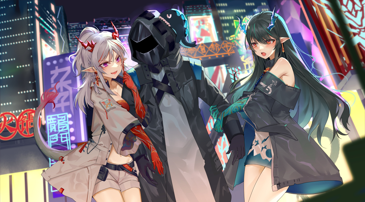 This is a pixiv picture whose title is 新年の修羅場デート.