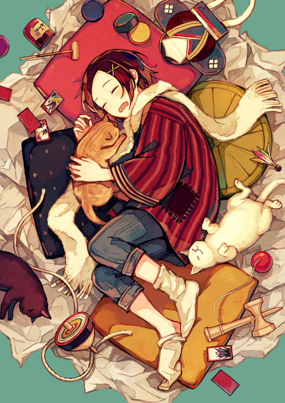 This is a pixiv picture whose title is スヤスヤ.