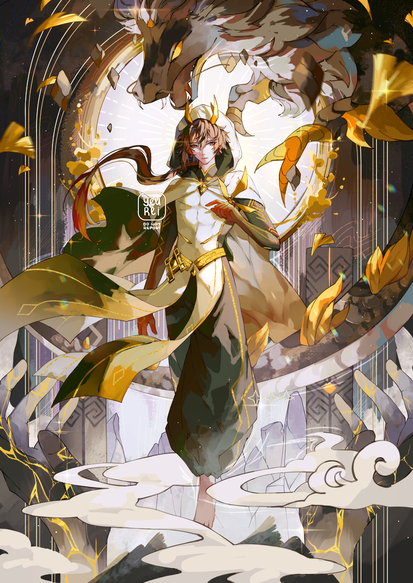This is a pixiv picture whose title is Archon’s Birthday.