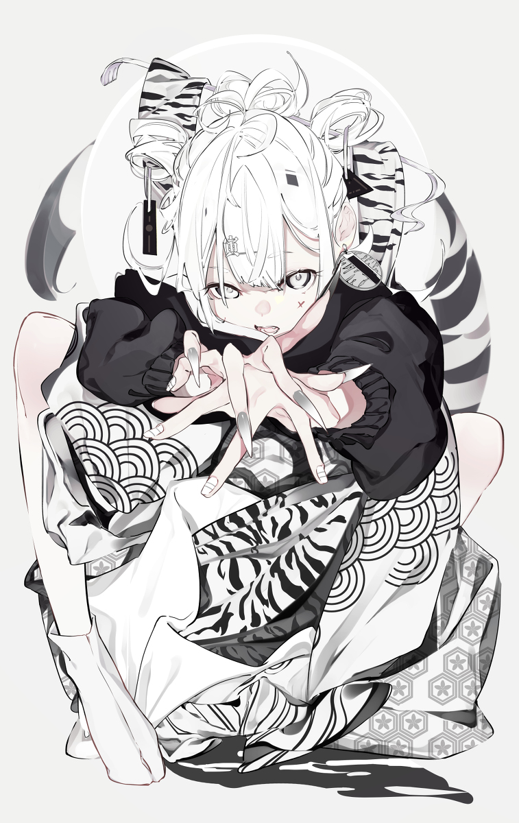 This is a pixiv picture whose title is あけおめ.