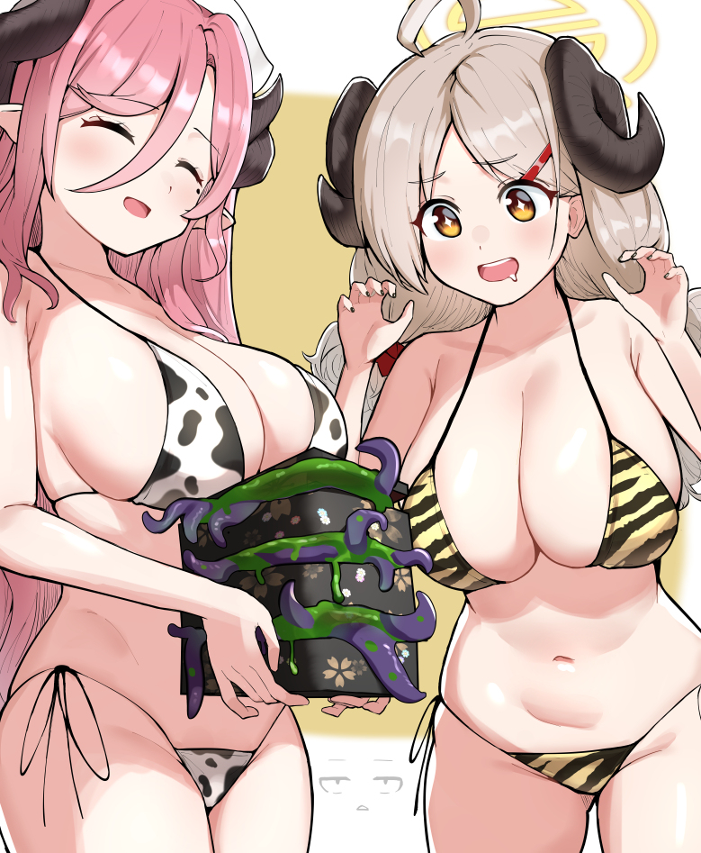 This is a pixiv picture whose title is 丑から寅へ.
