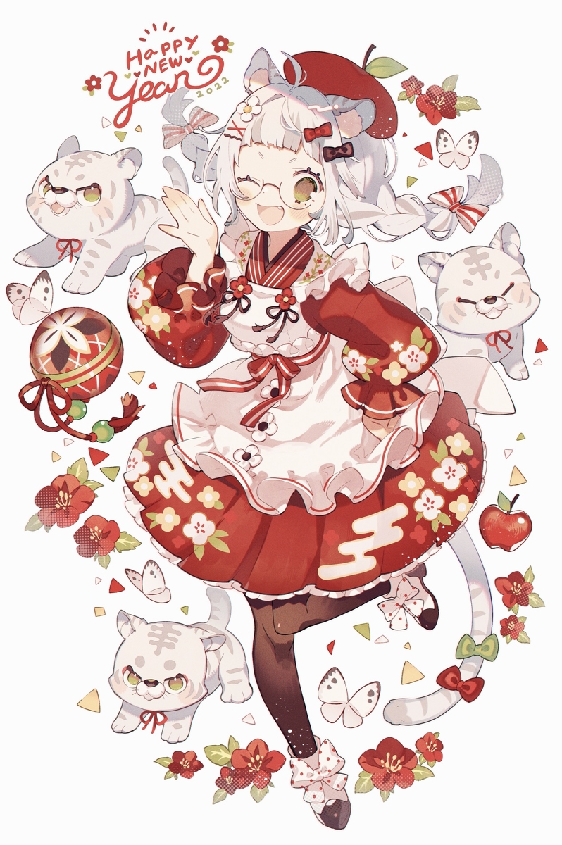 This is a pixiv picture whose title is 2022.