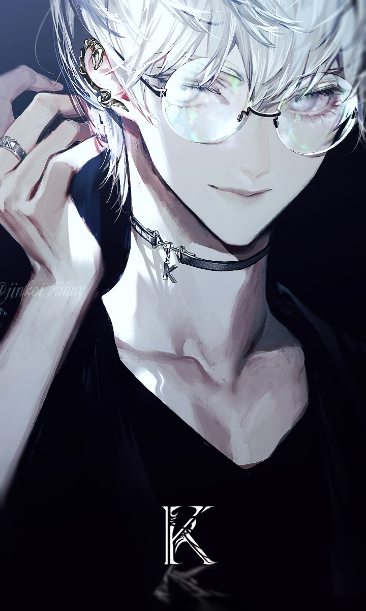 This is a pixiv picture whose title is K.
