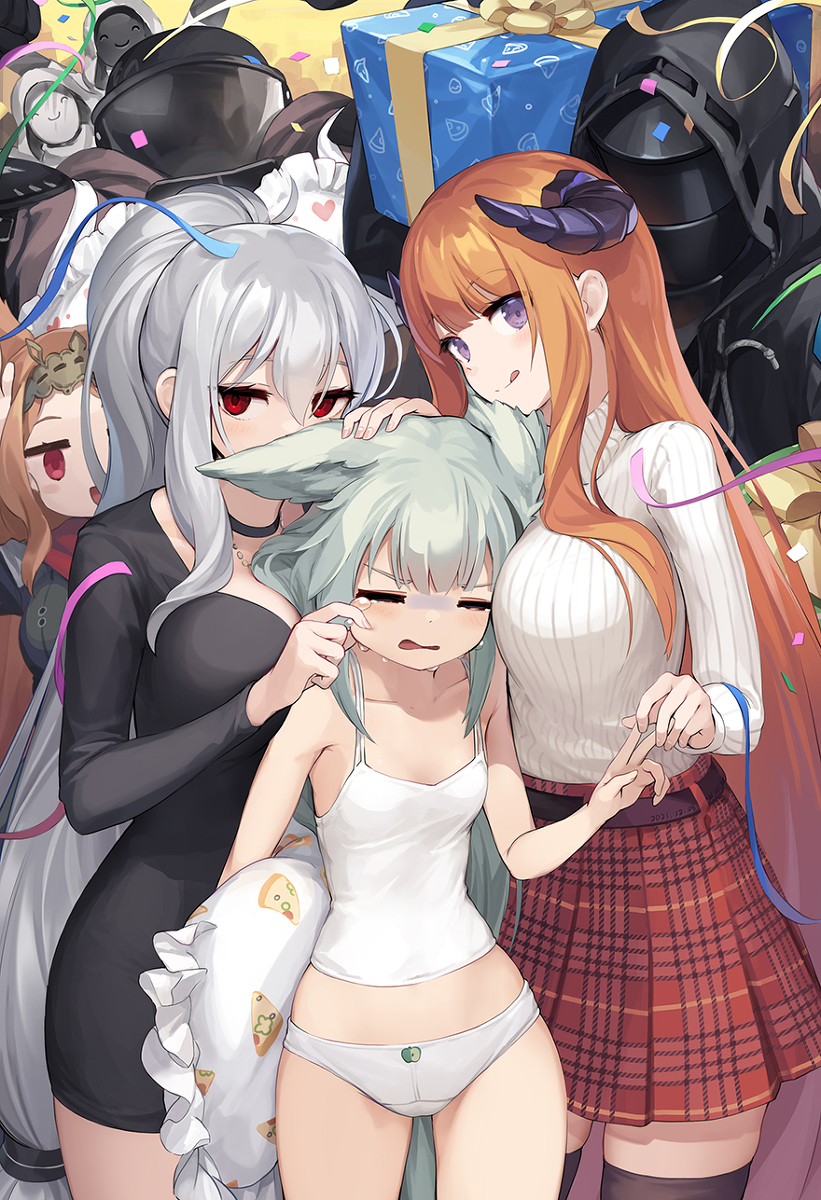 This is a pixiv picture whose title is Grani's birthday party.