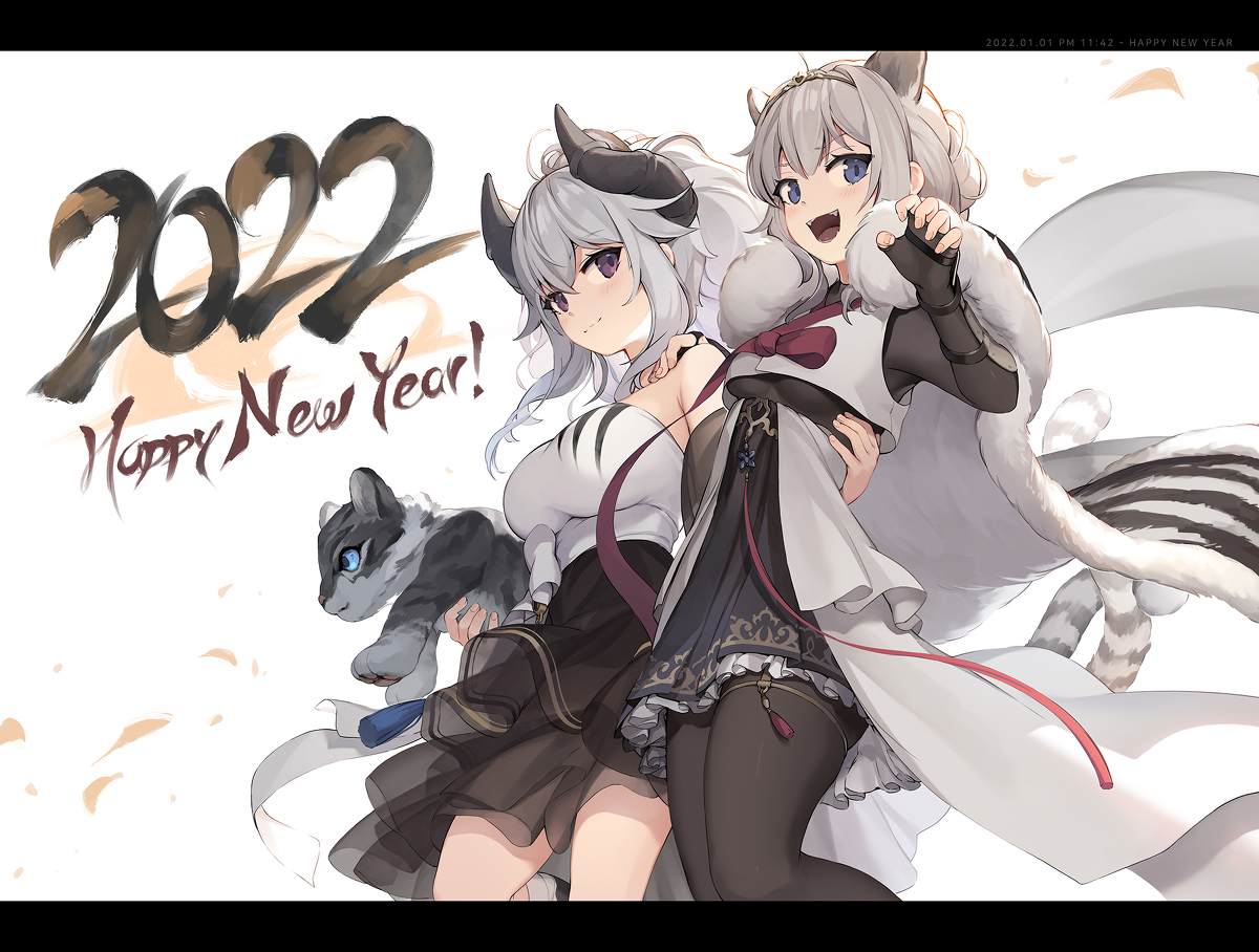 This is a pixiv picture whose title is 2022.