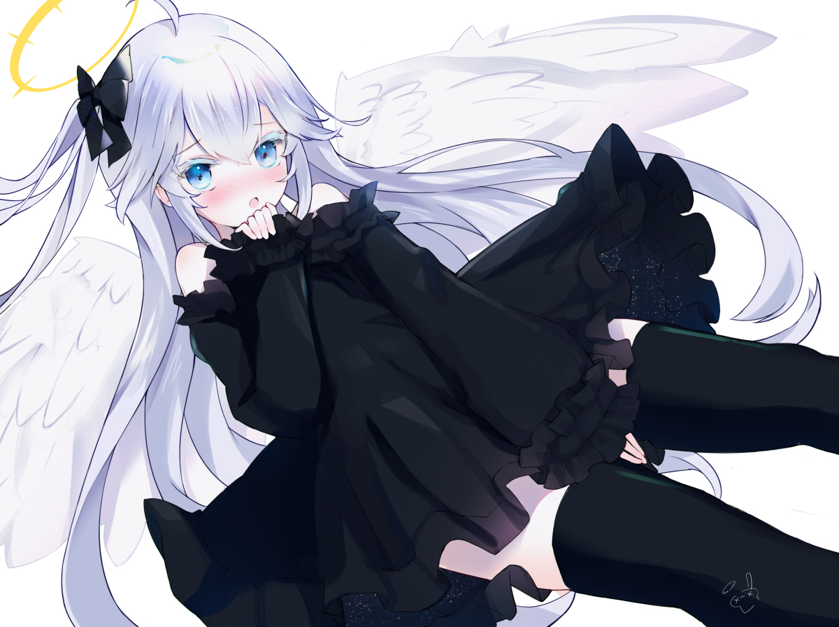 This is a pixiv picture whose title is ♰ましろダークネス♰.