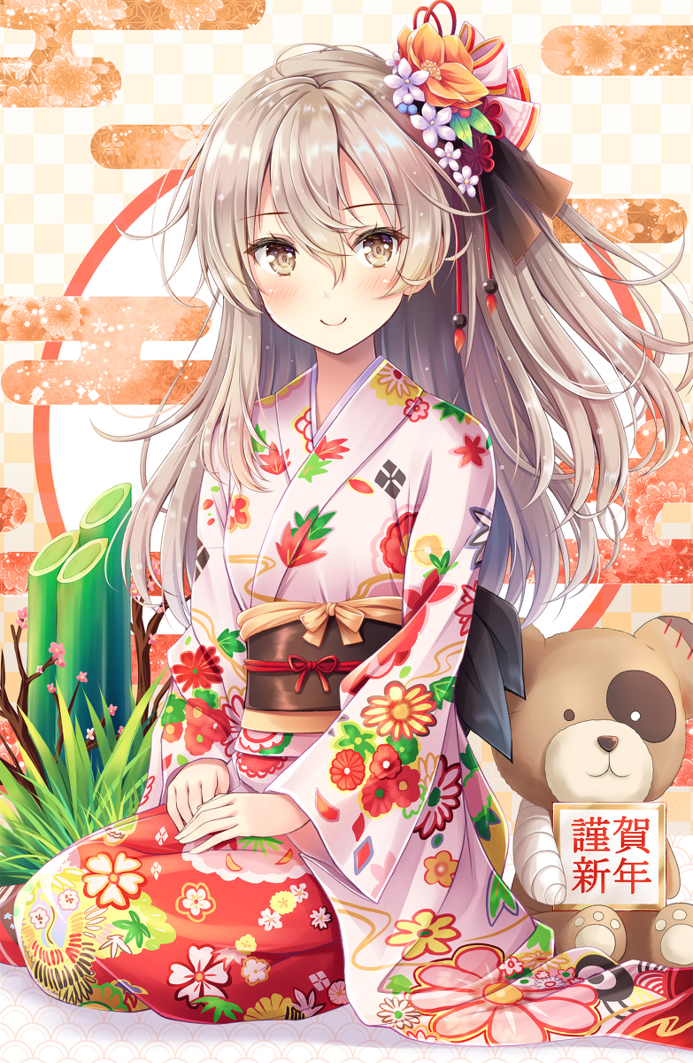 This is a pixiv picture whose title is 新年愛里寿ちゃん.