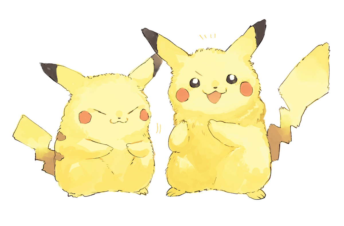 This is a pixiv picture whose title is ポケモンと人の漫画③.