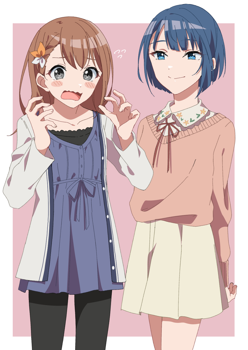 This is a pixiv picture whose title is モモジャン私服交換企画.