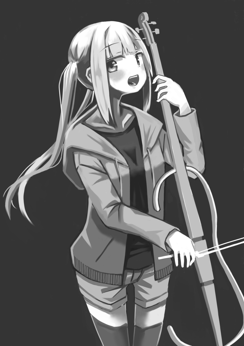 This is a pixiv picture whose title is チェロ.