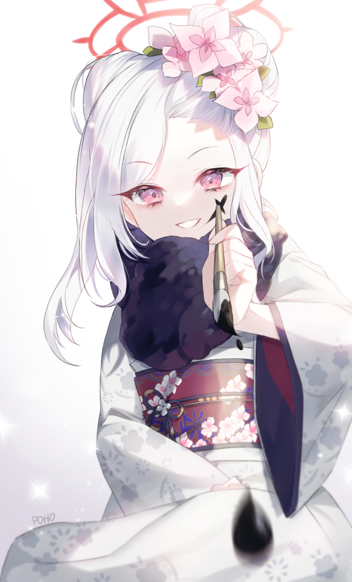 This is a pixiv picture whose title is 🖌.